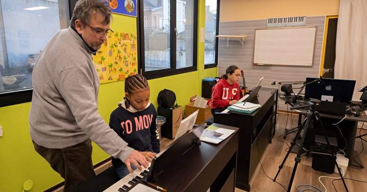 Cours piano en groupe enfant Chartres