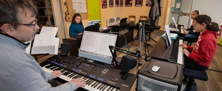 Initiation piano enfants Chartres